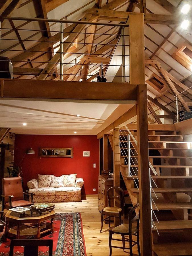Chambres D'Hotes Le Bouleau Goutrens Exterior photo